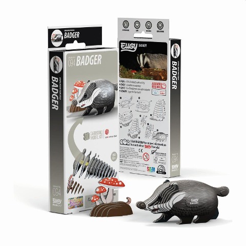 EUGY - 3D Bastelset Dachs - 