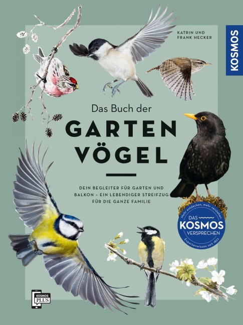 Das Buch der Gartenvögel - Katrin Hecker, Frank Hecker