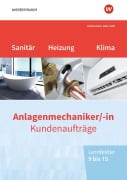 Cover-Bild zum Titel 'Anlagenmechaniker/-in Sanitär-, Heizungs- und Klimatechnik. Kundenaufträge Lernfelder 9-15 Arbeitsheft' von 'Thomas Holz, Thomas Wolf'