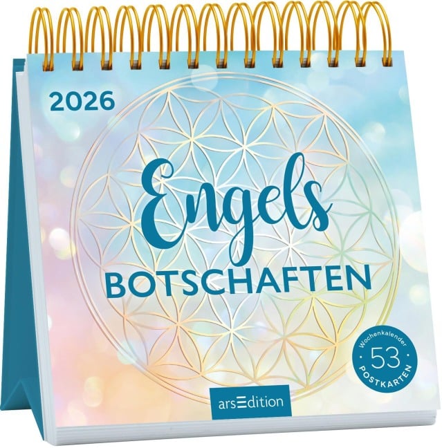 Postkartenkalender Engelsbotschaften 2026 - 