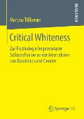 Critical Whiteness - Martina Tißberger
