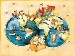 Cover-Bild zum Titel 'Adventskalender "Reise um die Welt"' von ''