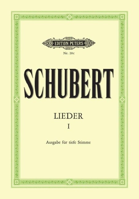 Lieder 1 - Franz Schubert