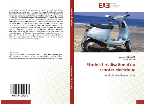 Etude et réalisation d'un scooter électrique - Saidi Hamza, Chachou Abderrahim, Tounsi Slimane