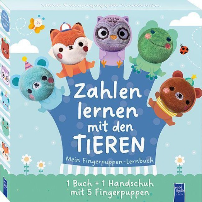 Mein Fingerpuppen-Lernbuch - Zahlen lernen mit den Tieren - 