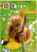 Cover-Bild zum Titel 'WAS IST WAS Erstes Lesen. Leserätsel Regenwald' von 'Waltraud Grill'