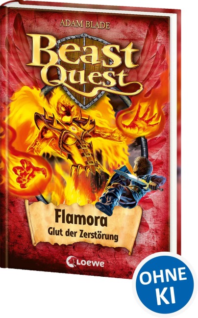 Beast Quest (Band 64) - Flamora, Glut der Zerstörung - Adam Blade