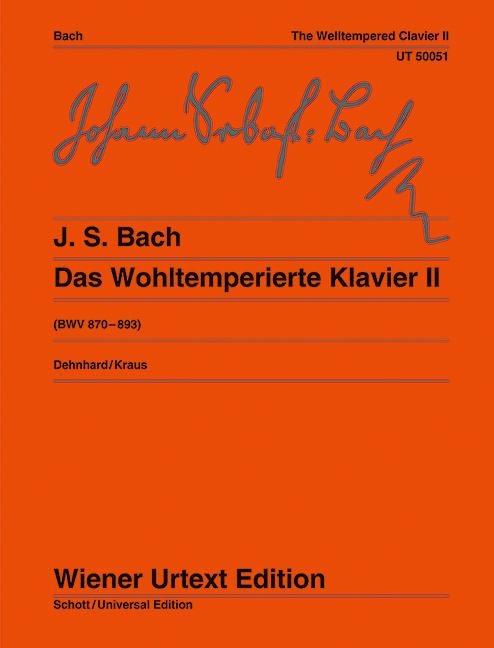 Das Wohltemperierte Klavier - Johann Sebastian Bach