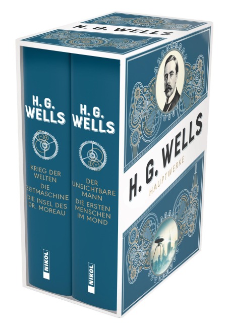 H.G. Wells: 2 Bände im Schuber - H. G Wells