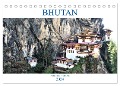 Bhutan - Natur und Tradition (Tischkalender 2024 DIN A5 quer), CALVENDO Monatskalender - Wolfgang A. Langenkamp