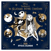 Cover-Bild zum Titel 'Tim Burton's The Nightmare before Christmas - Offizieller Kalender 2026' von ''