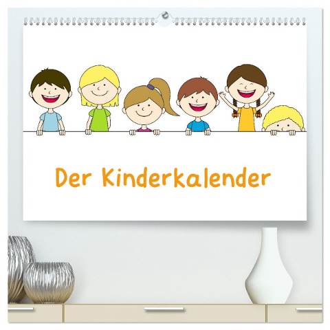 Der Kinderkalender (hochwertiger Premium Wandkalender 2025 DIN A2 quer), Kunstdruck in Hochglanz - FloBo FloBo