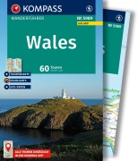 Cover-Bild zum Titel 'KOMPASS Wanderführer Wales, 60 Touren mit Extra-Tourenkarte' von 'Oliver Lair'