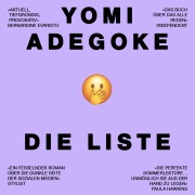 Cover-Bild zum Titel 'Die Liste' von 'Yomi Adegoke'