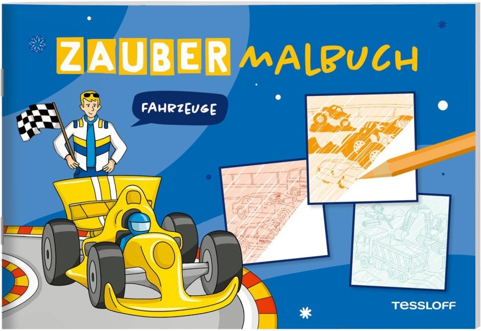 Zaubermalbuch. Fahrzeuge - 