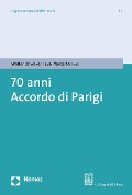 Cover-Bild zum Titel '70 anni Accordo di Parigi' von ''