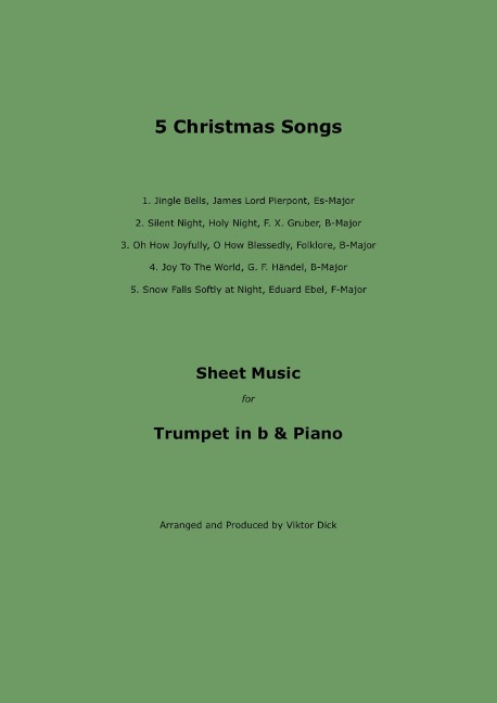 5 Christmas Songs - Viktor Dick