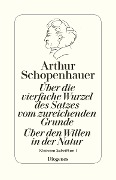 Cover-Bild zum Titel 'Über die vierfache Wurzel des Satzes vom zureichenden Grunde' von 'Arthur Schopenhauer'