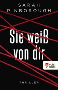 Cover-Bild zum Titel 'Sie weiß von dir' von 'Sarah Pinborough'