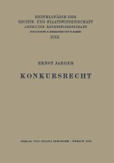 Konkursrecht - Ernst Jaeger