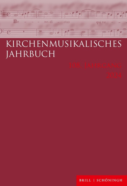 Kirchenmusikalisches Jahrbuch 108. Jahrgang 2024 - 