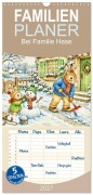 Cover-Bild zum Titel 'Familienplaner 2027 - Bei Familie Hase mit 5 Spalten (Wandkalender, 21 x 45 cm) CALVENDO' von 'Steffani Lehmann'