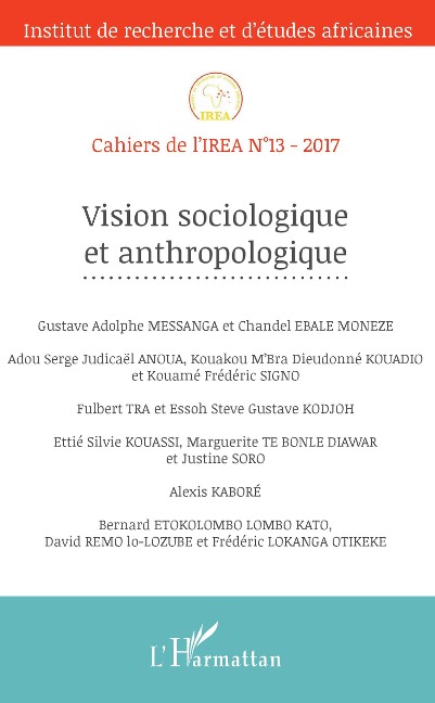 Vision sociologique et anthropologique - Collectif