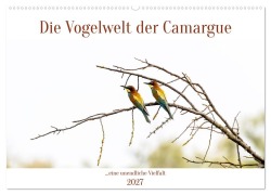 Cover-Bild zum Titel 'Die Vogelwelt der Camargue (Wandkalender 2027 DIN A2 quer), CALVENDO Monatskalender' von 'Brigitte Dürr'