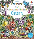 Cover-Bild zum Titel 'Mein Farbenzauber-Malbuch: Ostern' von 'Abigail Wheatley'