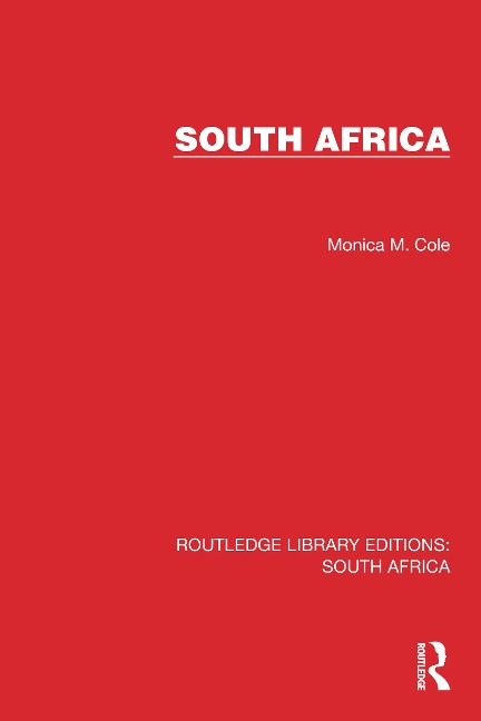 South Africa - Monica Cole