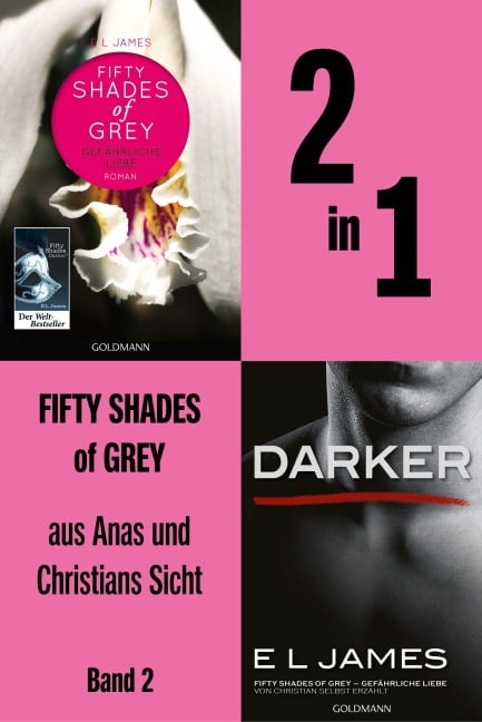 2in1 Fifty Shades of Grey aus Anas und Christians Sicht - E L James