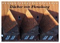Dächer von Flensburg (Tischkalender 2024 DIN A5 quer), CALVENDO Monatskalender - Malkidam Malkidam