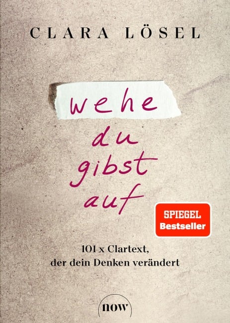 Wehe du gibst auf - Clara Lösel