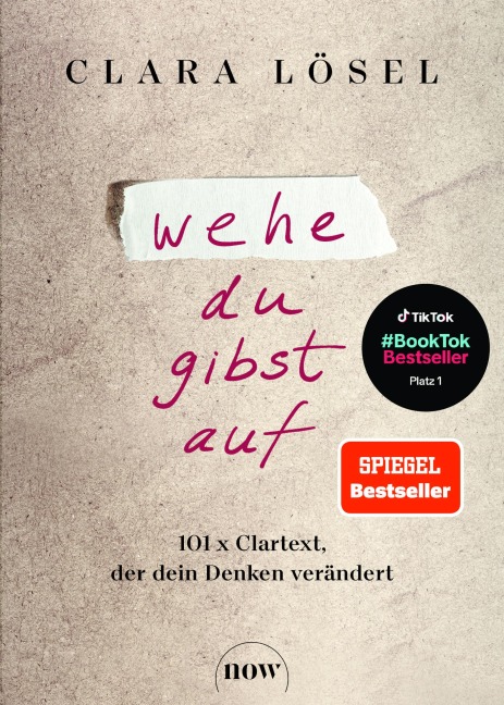 Wehe du gibst auf - Clara Lösel