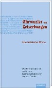Cover-Bild zum Titel 'Ohrwuzler und Zeiserlwagen' von 'Norbert Göttler'
