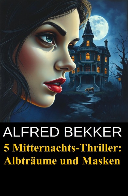 5 Mitternachts-Thriller: Albträume und Masken - Alfred Bekker