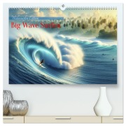 Cover-Bild zum Titel 'Big Wave Surfen (hochwertiger Premium Wandkalender 2026 DIN A2 quer), Kunstdruck in Hochglanz' von 'Torsten Irmer'
