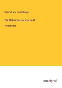 Cover-Bild zum Titel 'Die Geheimnisse von Pest' von 'Heinrich Von Levitschnigg'