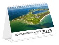 Kalender Rügen Luftaufnahmen kompakt 2025 - K4 Verlag, Peter Schubert
