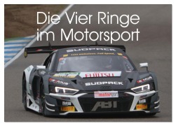 Cover-Bild zum Titel 'Die Vier Ringe im Motorsport (Tischkalender 2026 DIN A5 quer), CALVENDO Monatskalender' von 'Thomas Morper'