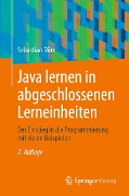 Cover-Bild zum Titel 'Java lernen in abgeschlossenen Lerneinheiten' von 'Sebastian Dörn'