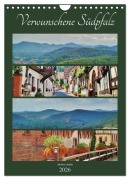 Cover-Bild zum Titel 'Verwunschene Südpfalz (Wandkalender 2026 DIN A4 hoch), CALVENDO Monatskalender' von 'Andrea Janke'