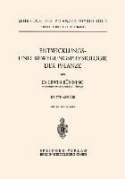 Entwicklungs- und Bewegungsphysiologie der Pflanze - Erwin Bunning