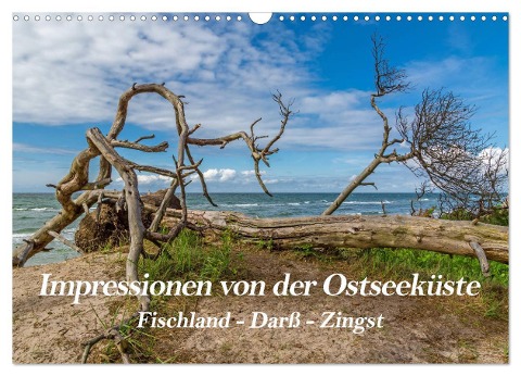 Impressionen von der Ostsee Fischland-Darß-Zingst (Wandkalender 2025 DIN A3 quer), CALVENDO Monatskalender - Natalja Thomas