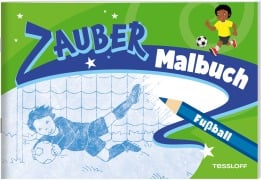 Cover-Bild zum Titel 'Zaubermalbuch. Fußball' von ''