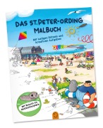 Cover-Bild zum Titel 'Das St. Peter-Ording Malbuch' von ''