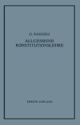 Cover-Bild zum Titel 'Allgemeine Konstitutionslehre' von 'O. Naegeli'