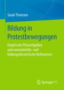Cover-Bild zum Titel 'Bildung in Protestbewegungen' von 'Sarah Thomsen'
