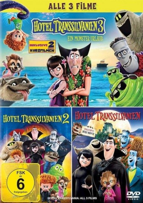 Hotel Transsilvanien 1-3 - Dan Hageman, David I. Stern Adam Sandler, Todd Durham, Kevin Hageman, Robert Smigel Michael McCullers