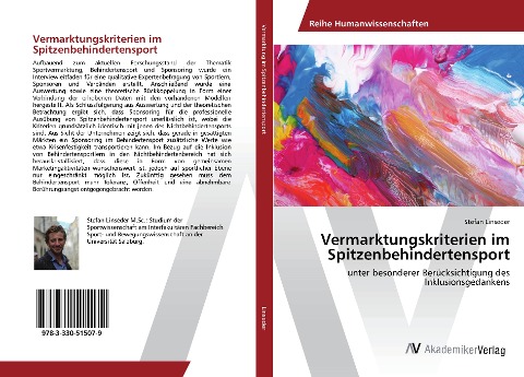 Vermarktungskriterien im Spitzenbehindertensport - Stefan Linseder